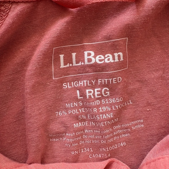 LL Bean men’s polo size large - Picture 4 of 4